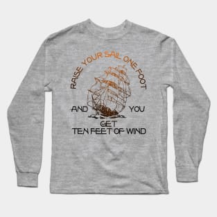 Sailing Sayings Long Sleeve T-Shirt